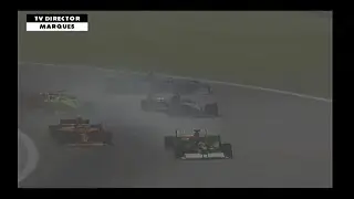 F1 2001 (PS2), Race 11, Great Britain (Spectator Mode, Reverse Result Series)