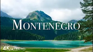 MONTENEGRO In 4K - Amazing Place To Visit In 2022 | Aerial Drone | Relaxation Film With Piano Music