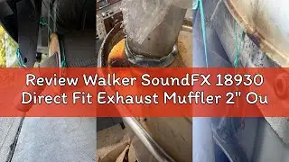 Review Walker SoundFX 18930 Direct Fit Exhaust Muffler 2