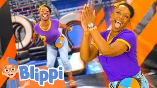 Stomp and Clap with MEEKAH 🤎🖤 UK Black History Month | Blippi Songs 🎶| Educational Songs For Kids