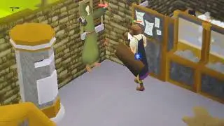 A Dark wizard attacked me inside of Draynor Bank! #Old school RuneScape!
