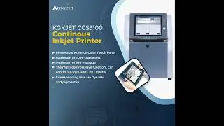 KGKJET CCS3100 Continuous Inkjet Printer