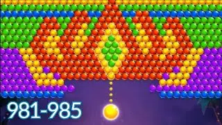 Bubble Shooter Gameplay Walkthrough Level 981-985