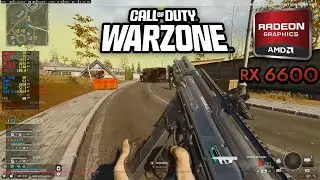 CALL OF DUTY WARZONE (RX 6600 + RAYZEN 5 5600) UTLTRA 1080P