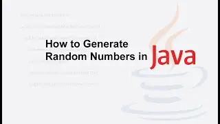 Random Number Generation in Java. Random Class.