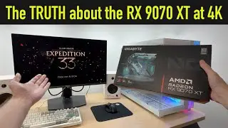 Real Gameplay Experience: RX 9070 XT at 4K