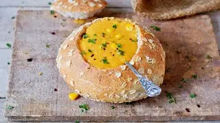 Веганская кукурузная похлебка (рецепт сливочного супа из 1 горшочка)