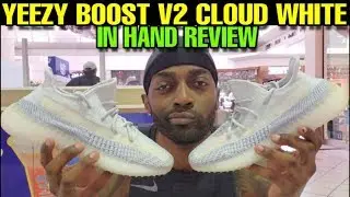 Adidas Yeezy Boost 350 V2 Cloud White Non-Reflective Review