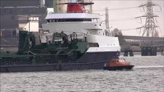 SPAUWER Hopper Dredge, 21/03/2018. Thames Shipping by R.A.S.