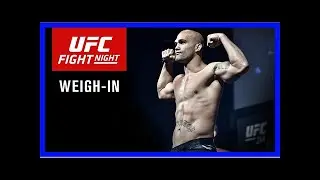 Watch: ufc on fox 26 ceremonial weigh-ins live tonight (dec. 15) at 7 p.m. et