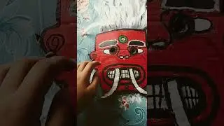 lakhe mask 👹👀