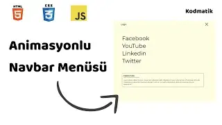 GSAP ile Animasyonlu Menü Yapımı