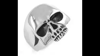 JD's Half Skull Ring for Men & Women