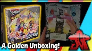 Marvel United: X-Men &ndash; Gold Team unboxing