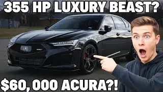 355-сильный зверь? Полный анализ характеристик Acura TLX Type S 2026 года | DRIVNEXA🔥