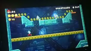 Super Mario Frosted Glacier. Freezing Rain Tower