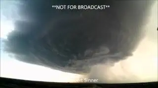 6 3 2015 Hanston KS Supercell full Time lapse