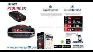Escort live app for ios & android redline ex / max360c 影片示範 即時網上更新雷達位置