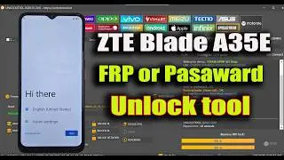 ZTE Blade A35E FRP Unlock & Password Reset Tool Unleashed for 2026!