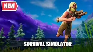 *NEW* SURVIVAL SIMULATOR LTM GAMEPLAY - FORTNITE CREATIVE SHOWCASE (by CCruzFight)