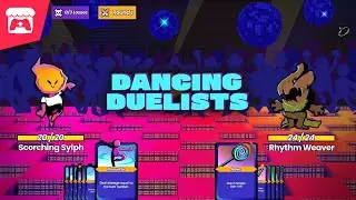 Dancing Duelists - A deckbuilding autobattler dance off with a BUMPIN' soundtrack!