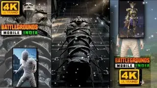 Pharaoh X mummy suit🥵👿Pubg 4K  Attitude Status// BGMI Attitude Status
