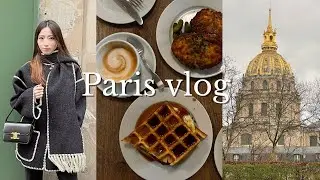 PARIS VLOG 1 | Breakfast at Buvette, BOTTEGA VENETA Candy Wallace bag, a look inside Musée Rhodin