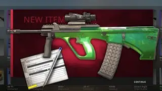 Crafting an AUG Carved Jade for CS2!