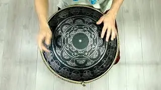 GUDA DRUM 2.0 Plus. Mystic scale / Dnipro design aluminium bottom