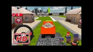 Kids 3D train cartoon games construck railway - Train line construction - Cars and train video