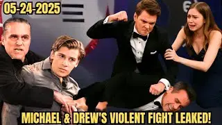 ABC Full [05-24-2025] General Hospital:MICHAEL & DREW'S VIOLENT FIGHT LEAKED! Gio's BOMBSHELL Truth!