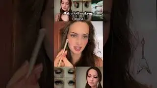 Babydoll makeup tutorial🩶 #makeuptutorial #makeup #beauty #babydoll #suckerpunch