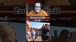 Zsoze reakci&oacute;ja 😂 #part1  #magyar #nekedbe #tiktok #vicces #zsoze #zsozeatya