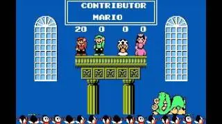 Super Mario Bros  2 NES - defeating Wart (Final Boss)