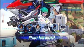 Overwatch Competitive D.Va Gameplay No Commentary) (Ps5) (1080p)