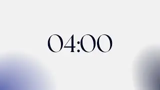 4 Minutes Silence | Mental Reset (No Music)
