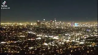 Los Angeles looking beautiful in😍 night from Griffith observatory.