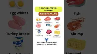 9 Best High proteine for food kidney failure #kidney #healthyfood #kidneydisease #cooking #foryou