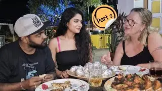 When foreigners taste real Goan food at farm feb29 Goa 🤪 / Konkani vlog goa 