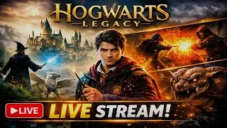 Hogwarts Legacy Hindi Live Stream 🔥 | Open World Magic