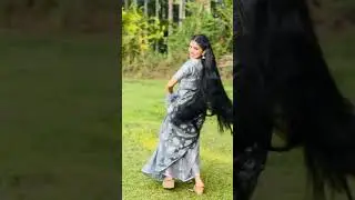 Lovely dance by Rapunzel Ishita #hair #india #malayalam #telugu #kerala #longhair#hyderabad #bengali