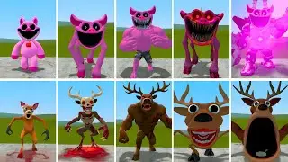 EVOLUTION OF PIG MECHATITAN VS ALL NEW 99 DEER NIGHT ROBLOX FAMILY  in Garrysmod!,...