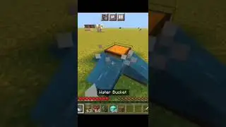 How to make tnt proof chest in minecraft. #minecraft #shorts