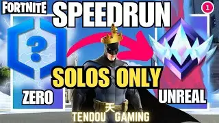 Fortnite Solo Ranked Gameplay - Unranked To UNREAL in Chapter 5 Season 3 Part 1