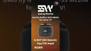 SalrayWorks' N BOT: A Motorized Pan/Tilt Robotic Head!