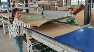 automatic honeycomb composite hot press short cycle machine processing line high performance