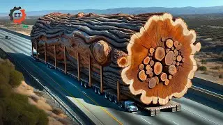 Rare plants are more valuable than gold! Large wood processing process #5