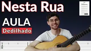 APRENDA no VIOLÃO Se Essa Rua Fosse Minha DEDILHADA - Versão solo com tablatura e acordes