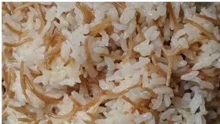 How to cook EGYPTIAN rice with vermicelli  #roz bil shareya ) #adam morsy #lifeinegypt