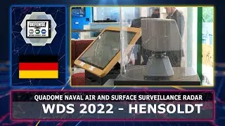WDS 2022 HENSOLDT intelligence reconnaissance sensors Quadome Naval Air & Surface Surveillance Radar